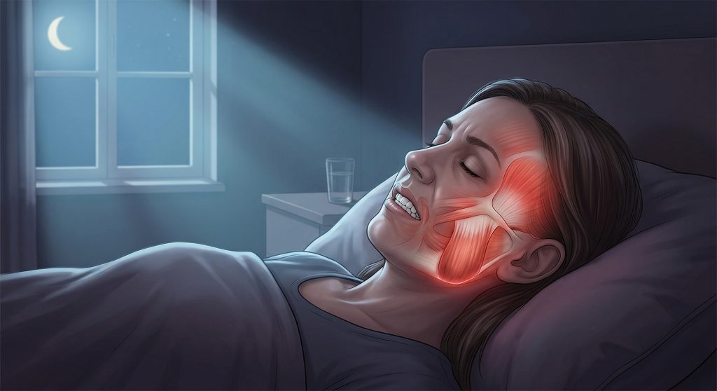 gece uykuda dişini sıkma